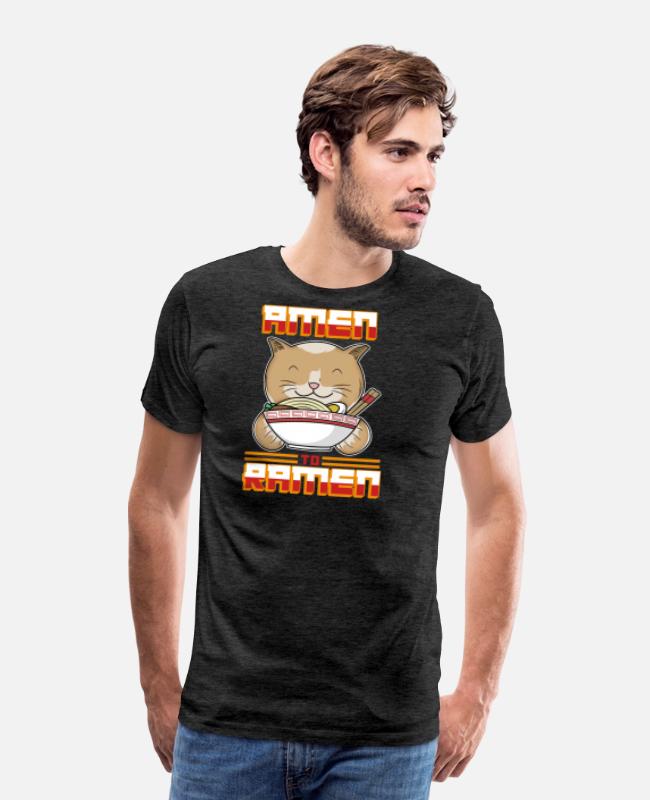 Amen to Ramen on Men’s Premium T-Shirt
