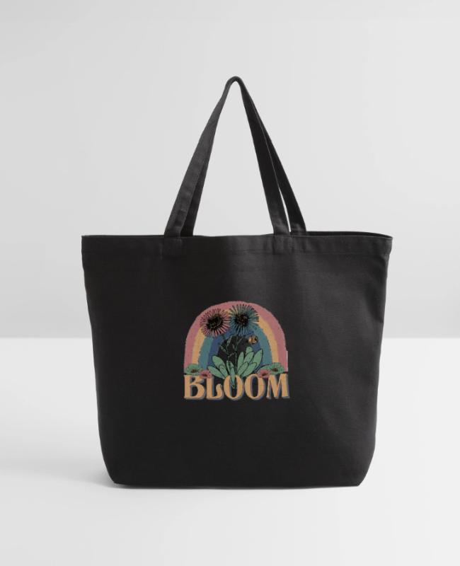 Bloom on Eco-Friendly Tote Bag