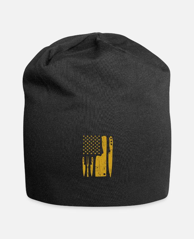 Chef Yellow Knife US Flag on Beanie