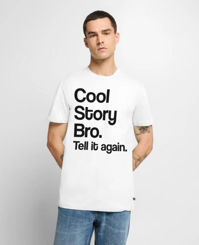 cool story bro. tell it again. on Men’s Premium T-Shirt