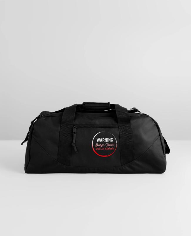 Dialysis Shirt, Warning Dialysis Patient With An on Duffle Bag