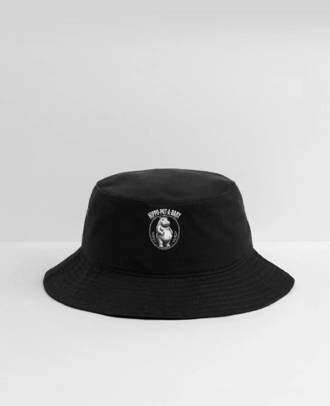 Expecting Mother Hippo-Pot-A-Baby Hippo Pregnancy on Bucket Hat