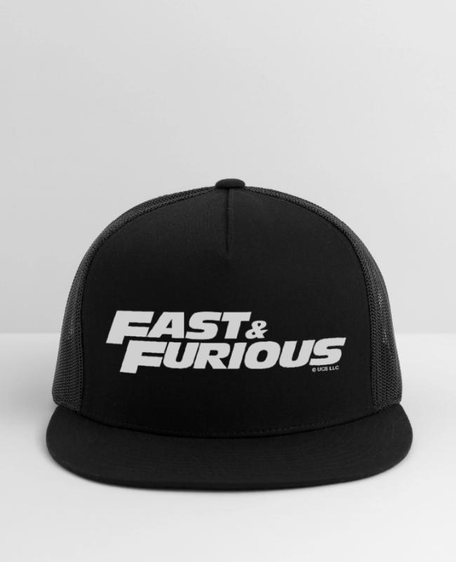 Fast And Furious Classic Logo White on Cap