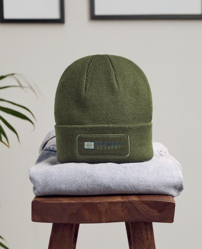 hemispheres_academy_logo_large on Patch Beanie