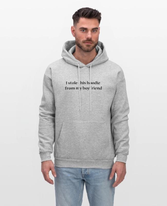 I stole this hoodie from my boyfriend on Men’s Hoodie
