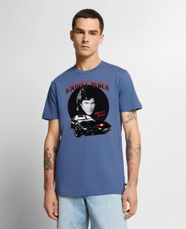 Knight Rider Michael Knight on Men’s Premium T-Shirt