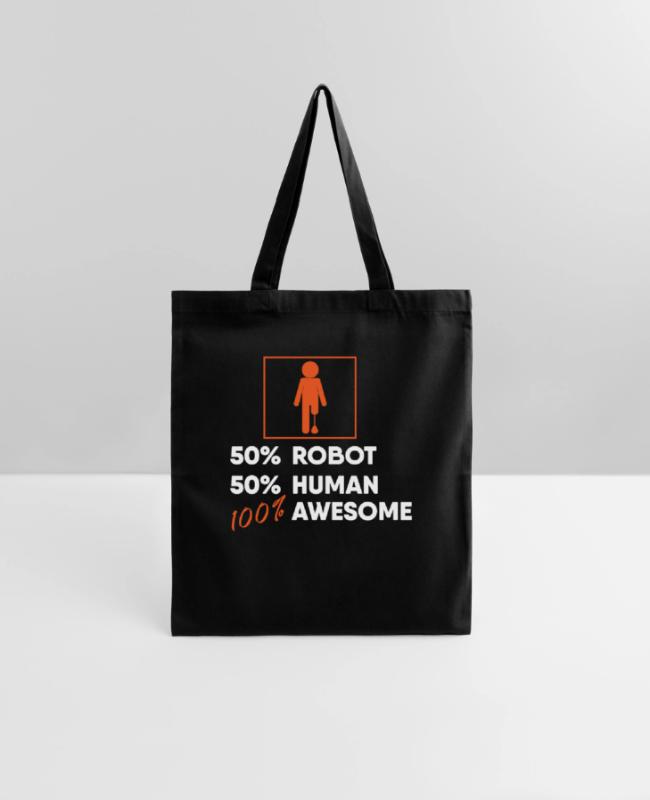 Leg Prosthetic, prosthetic, amputee, amputation on Tote Bag