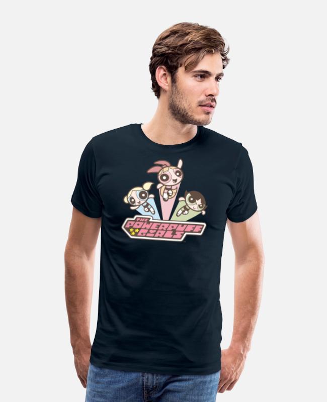 Powerpuff Girls Vintage on Men’s Premium T-Shirt