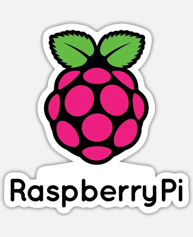 RaspberryPi Logo on Sticker