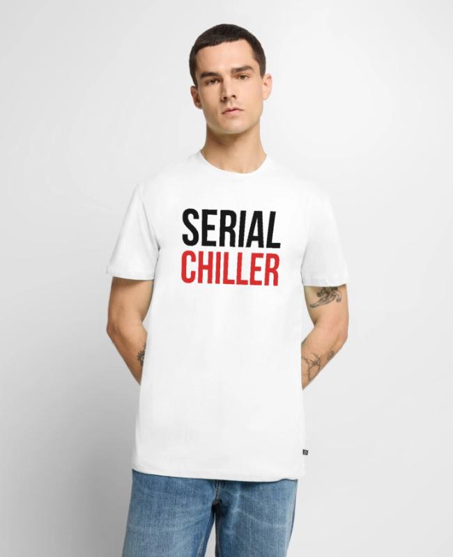 Serial Chiller on Men’s Premium T-Shirt