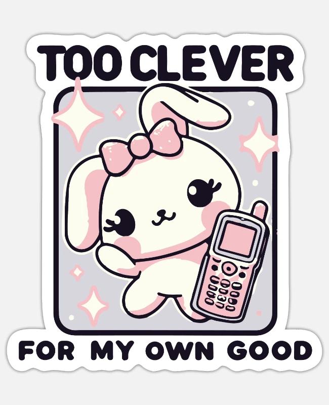Too Clever on Sticker