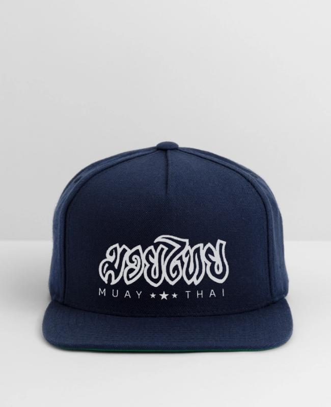 Traditional Muay Thai Thaiboxing on Snapback Baseball Cap